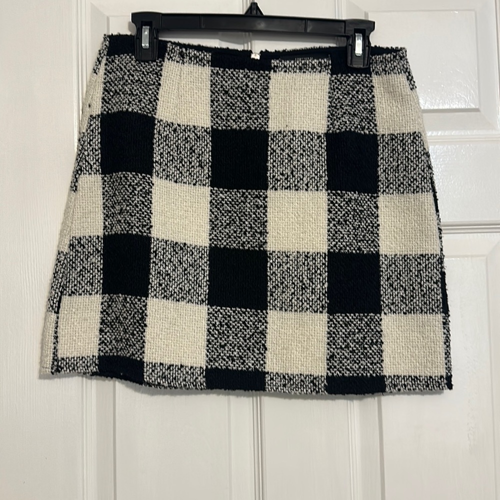 Plaid Mini Skirt